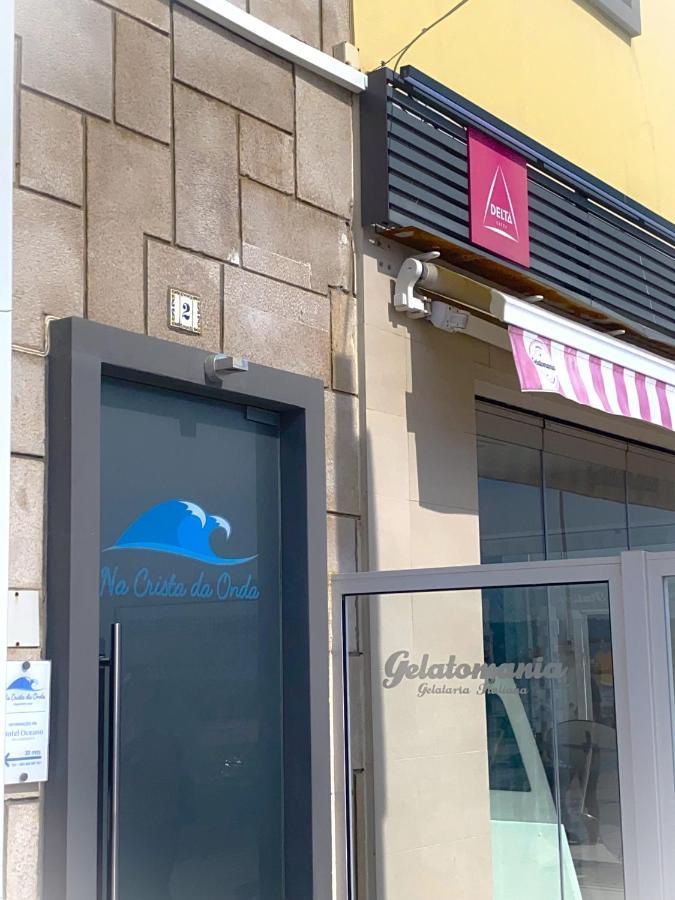 Hotel Na Crista Da Onda Nazaré Exterior foto