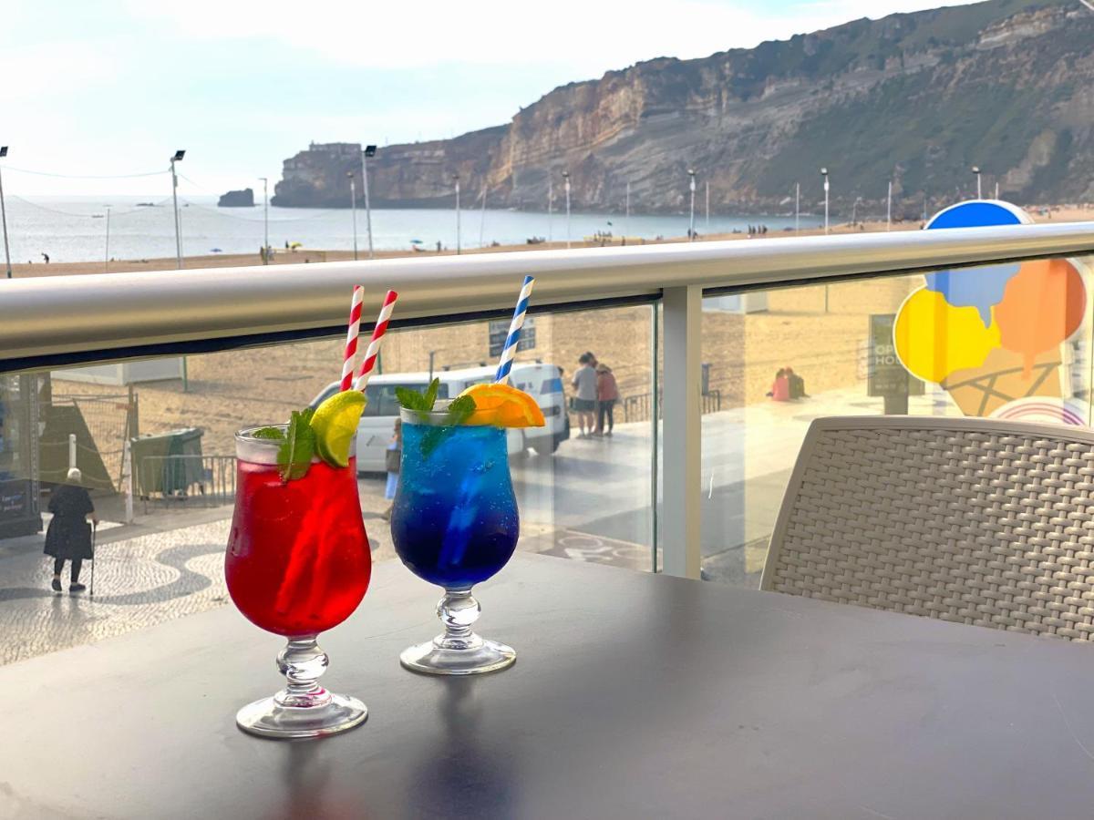 Hotel Na Crista Da Onda Nazaré Exterior foto