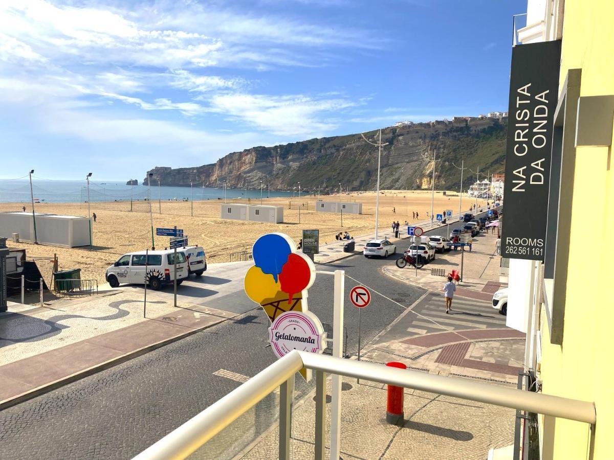 Hotel Na Crista Da Onda Nazaré Exterior foto