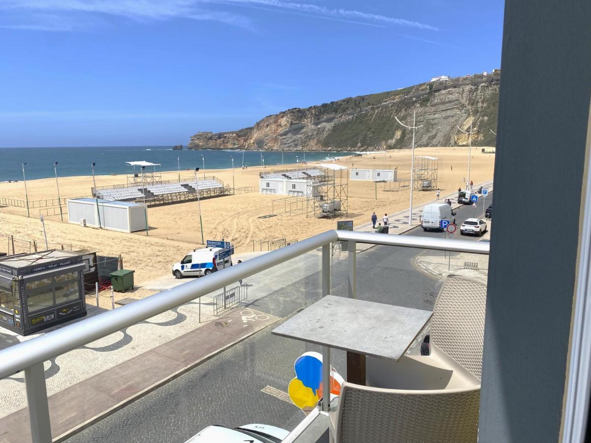 Hotel Na Crista Da Onda Nazaré Exterior foto