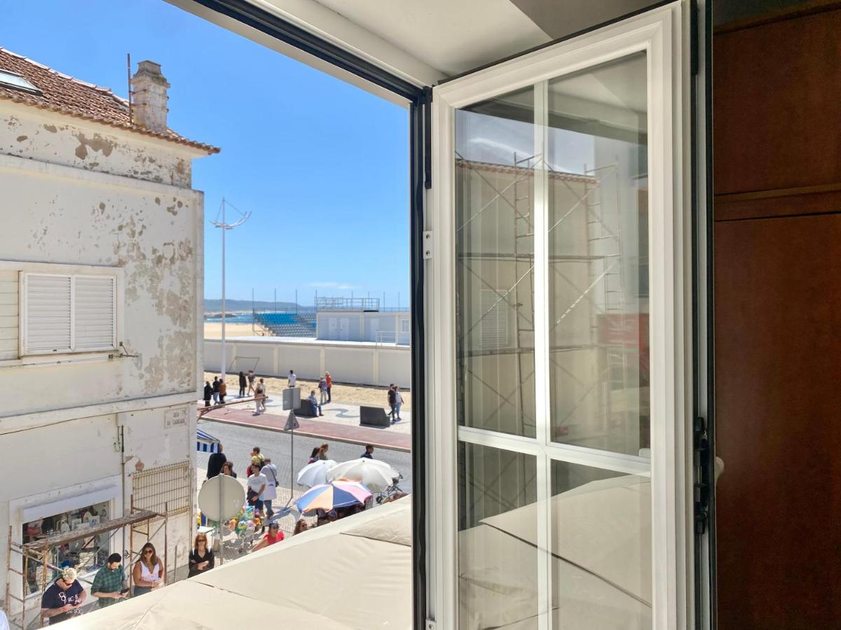 Hotel Na Crista Da Onda Nazaré Exterior foto